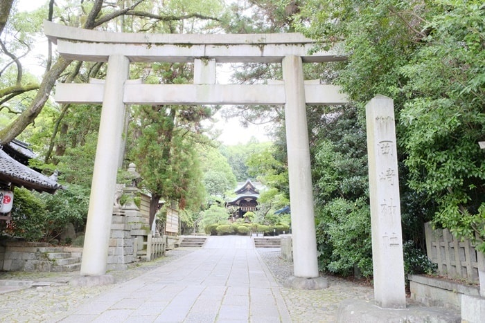 京都の撮影スポット　岡崎神社